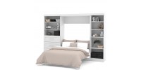 Full PUR Wall Bed with Storage 120"